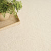 Nourison Pure Angles ANG01 Ivory Area Rug by DKNY Corner Image