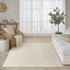 Nourison Pure Angles ANG01 Ivory Area Rug by DKNY Room Image Feature