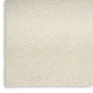 Nourison Pure Angles ANG01 Ivory Area Rug by DKNY Texture Image