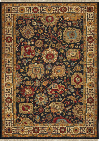 Tommy Bahama Angora 12302 Black Ivory Area Rug Main Image