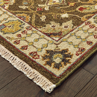 Tommy Bahama Angora 12304 Brown Ivory Area Rug Main Image