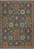 Tommy Bahama Angora 12307 Blue Rust Area Rug Main Image