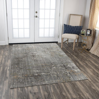 Rizzy Ankara ANK732 Gray Area Rug Roomscene Image Feature