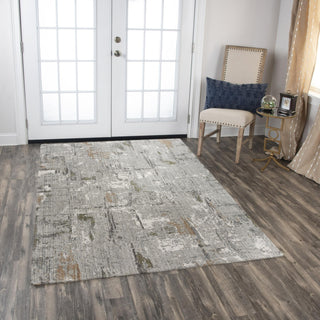 Rizzy Ankara ANK734 Gray Area Rug Roomscene Image Feature