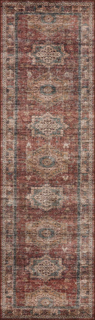 Loloi Anniston ANS-04 Spice / Multi Machine Washable Area Rug Runner Image