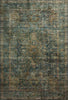 Loloi II Anniston ANS-05 Lagoon / Multi Machine Washable Area Rug main image