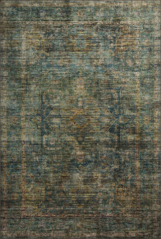 Loloi II Anniston ANS-05 Lagoon / Multi Machine Washable Area Rug main image