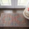Nourison Ankara Global ANR01 Multicolor Area Rug Corner Image
