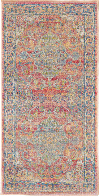 Nourison Ankara Global ANR01 Multicolor Area Rug main image