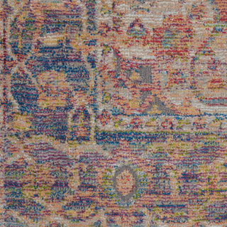 Nourison Ankara Global ANR01 Multicolor Area Rug Swatch Image