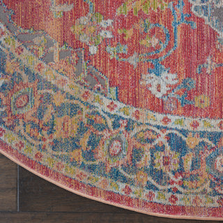 Nourison Ankara Global ANR01 Multicolor Area Rug Detail Image