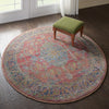 Nourison Ankara Global ANR01 Multicolor Area Rug Room Image Feature