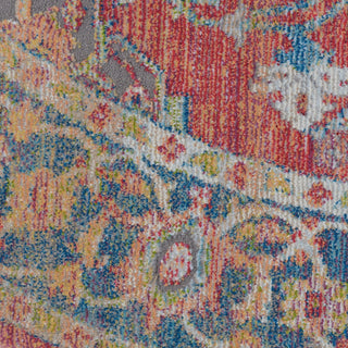 Nourison Ankara Global ANR01 Multicolor Area Rug Swatch Image