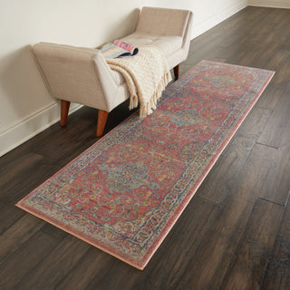 Nourison Ankara Global ANR01 Multicolor Area Rug Corner Image