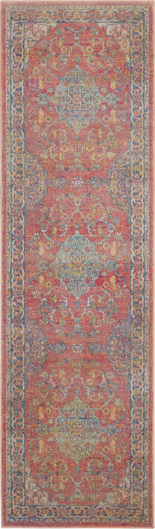 Nourison Ankara Global ANR01 Multicolor Area Rug Main Image