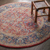 Nourison Ankara Global ANR02 Red Area Rug Corner Image