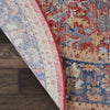 Nourison Ankara Global ANR02 Red Area Rug Corner Image