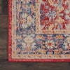 Nourison Ankara Global ANR02 Red Area Rug Detail Image