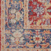 Nourison Ankara Global ANR02 Red Area Rug Swatch Image