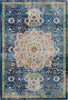 Nourison Ankara Global ANR03 Blue Area Rug main image