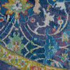 Nourison Ankara Global ANR03 Blue Area Rug Swatch Image