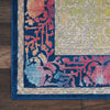 Nourison Ankara Global ANR04 Blue Multicolor Area Rug Detail Image