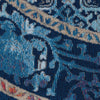 Nourison Ankara Global ANR04 Blue Multicolor Area Rug Swatch Image