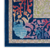 Nourison Ankara Global ANR04 Blue Multicolor Area Rug Texture Image
