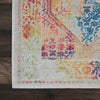 Nourison Ankara Global ANR04 Ivory Multicolor Area Rug Detail Image