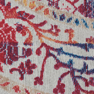 Nourison Ankara Global ANR04 Ivory Multicolor Area Rug Swatch Image