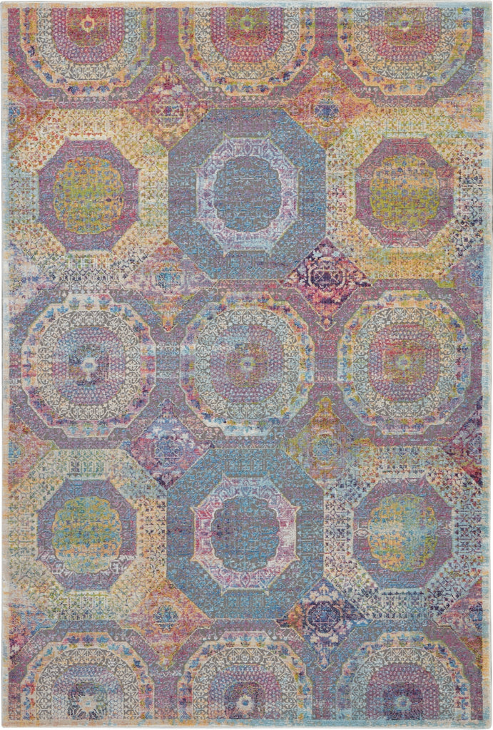 Nourison Ankara Global ANR05 Multicolor Area Rug main image