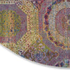 Nourison Ankara Global ANR05 Multicolor Area Rug Texture Image