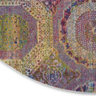 Nourison Ankara Global ANR05 Multicolor Area Rug Texture Image