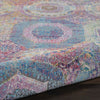 Nourison Ankara Global ANR05 Multicolor Area Rug Corner Image