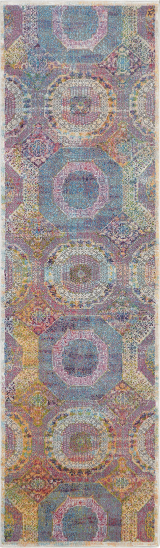 Nourison Ankara Global ANR05 Multicolor Area Rug Main Image