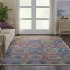 Nourison Ankara Global ANR05 Multicolor Area Rug Corner Image