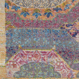 Nourison Ankara Global ANR05 Multicolor Area Rug Swatch Image