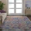 Nourison Ankara Global ANR05 Multicolor Area Rug Corner Image