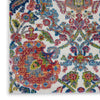 Nourison Ankara Global ANR06 Ivory Blue Area Rug Texture Image