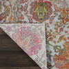 Nourison Ankara Global ANR06 Ivory Orange Area Rug Corner Image