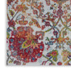 Nourison Ankara Global ANR06 Ivory Orange Area Rug Texture Image