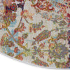 Nourison Ankara Global ANR06 Ivory Orange Area Rug Texture Image