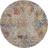 Nourison Ankara Global ANR06 Ivory Orange Area Rug Main Image