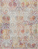 Nourison Ankara Global ANR06 Ivory Orange Area Rug Main Image