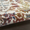 Nourison Ankara Global ANR06 White Multicolor Area Rug Corner Image
