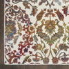 Nourison Ankara Global ANR06 White Multicolor Area Rug Detail Image