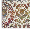 Nourison Ankara Global ANR06 White Multicolor Area Rug Texture Image