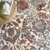 Nourison Ankara Global ANR06 White Multicolor Area Rug Corner Image