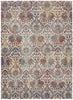 Nourison Ankara Global ANR06 White Multicolor Area Rug Main Image