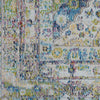Nourison Ankara Global ANR07 Blue Green Area Rug Swatch Image